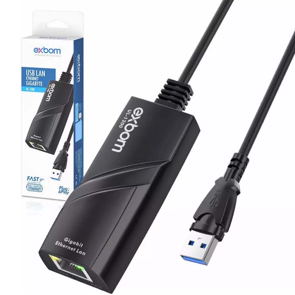 CONVERSOR USB 3.0 x RJ45 GIGABIT - Imagem 2