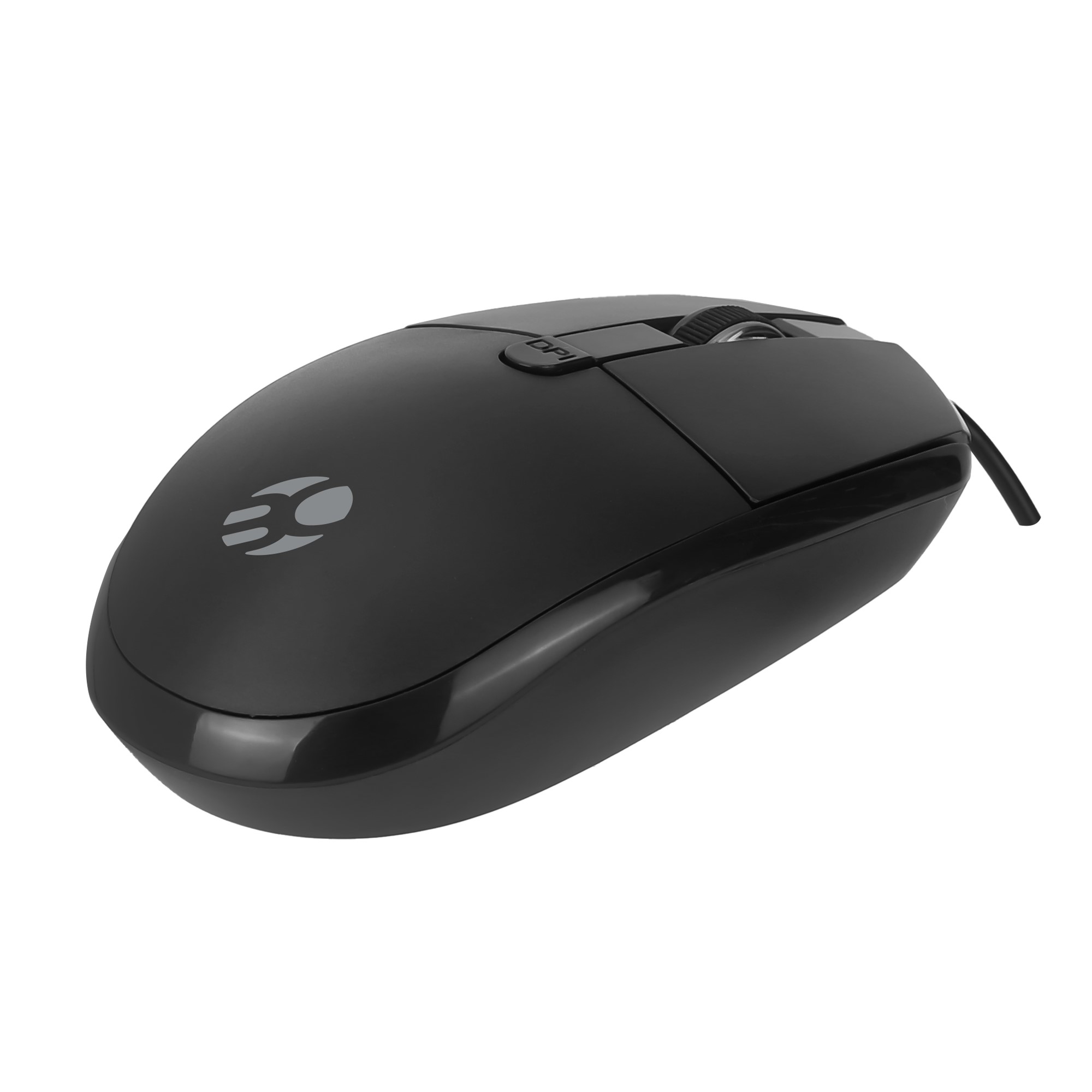 MOUSE USB PRETO BM112B BLUECASE - AMBIDESTRO / DPI 1200 - 1600 - 2000 / 1.5M - Imagem 2